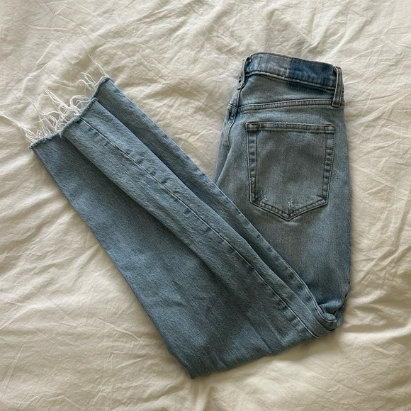 The Dad High Rise Cross Over Jeans - Picture 3 of 4